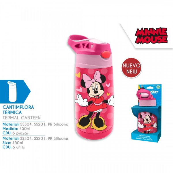 Vaikiška gertuvė Disney Minnie 450 ml